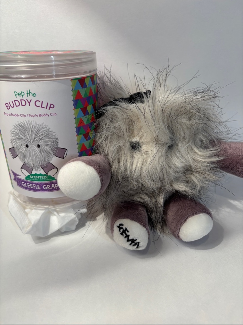 Pep the Buddy Clip - Gleeful Grape Scented Clip